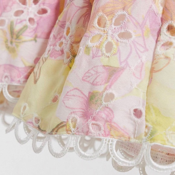 River Island high neck bride tie dress - Picture 5 of 10